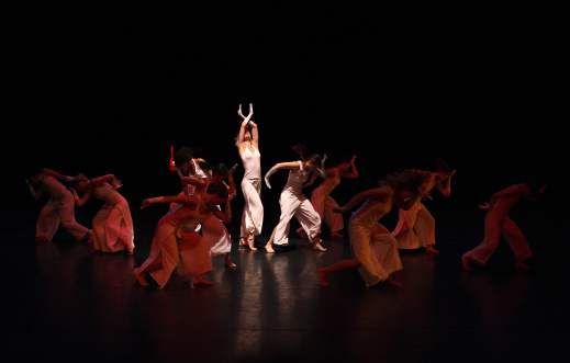 Contemporary dance theatre performance.